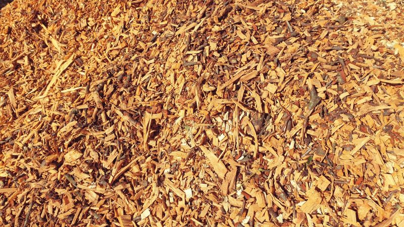 Wood Mulch Installation